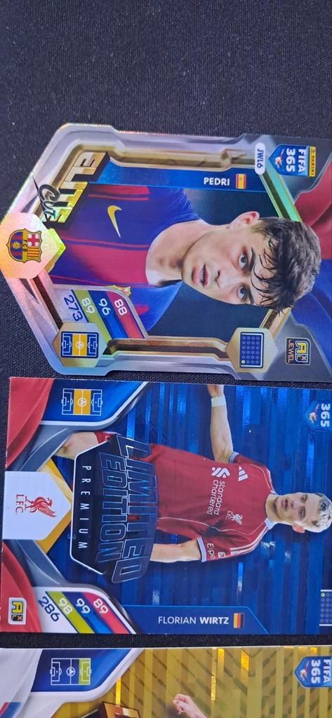 Speciale Panini FIFA 365 kaarten., Ophalen of Verzenden