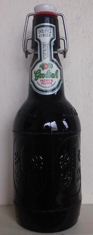 Grolsch Beugelfles vol uit 2002, Verzamelen, Biermerken, Zo goed als nieuw, Flesje(s), Grolsch, Ophalen of Verzenden