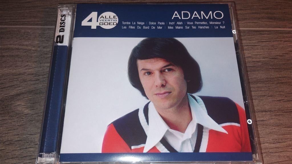 Adamo - Alle 40 Goed [2 CD], Cd's en Dvd's, Ophalen of Verzenden, Zo goed als nieuw, Aziatisch