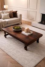 Jaren 70 salontafel vintage natuursteen marmer brutalistisch, Huis en Inrichting, Ophalen, 100 tot 150 cm, 50 tot 100 cm, Zo goed als nieuw