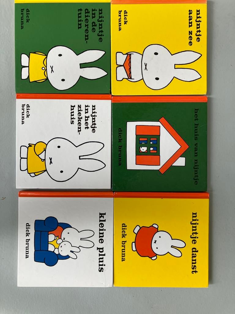 6 Nijntje boekjes van Dick Bruna, Ophalen, Gelezen, Fictie algemeen