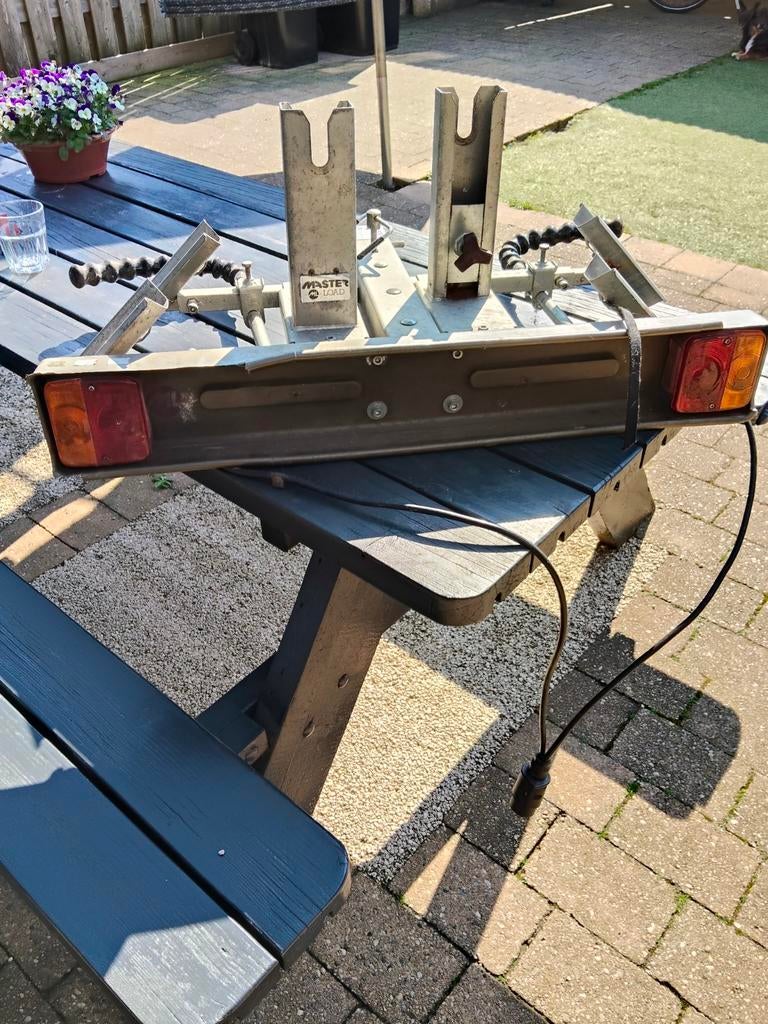 Master Load fietsendrager voor 2 fietsen, Auto diversen, Ophalen, Gebruikt, Trekhaakdrager