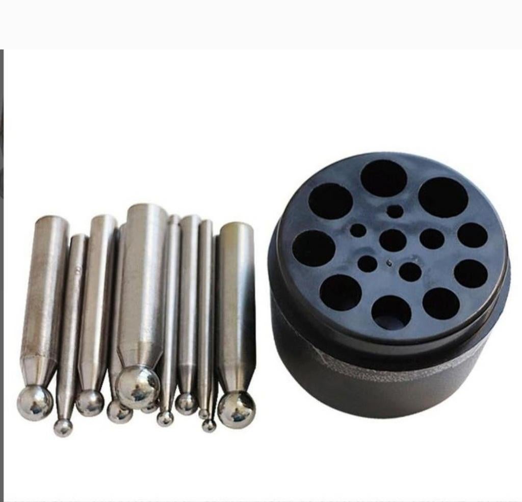 Set van 20 metalen ball stylus dotting tools, Ophalen