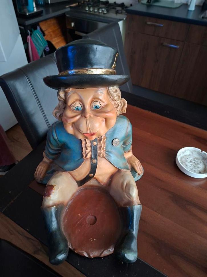 Vintage Laaf Tafeltje - Decoratieve Kabouter Figuur, Huis en Inrichting, Woonaccessoires | Overige, Gebruikt, Ophalen
