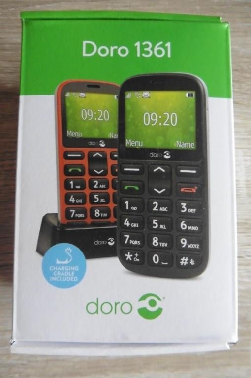 Doro 1361 Senioren GSM, Ophalen of Verzenden, Zo goed als nieuw, 1 handset