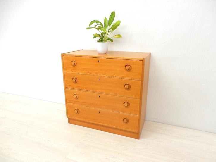 retro vintage ladekast kast dressoir tvmeubel jaren 60 70, Huis en Inrichting, Kasten | Ladekasten, Gebruikt, Minder dan 100 cm