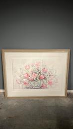 Schilderij aquarel, Ophalen, Zo goed als nieuw, Schilderij, Minder dan 50 cm