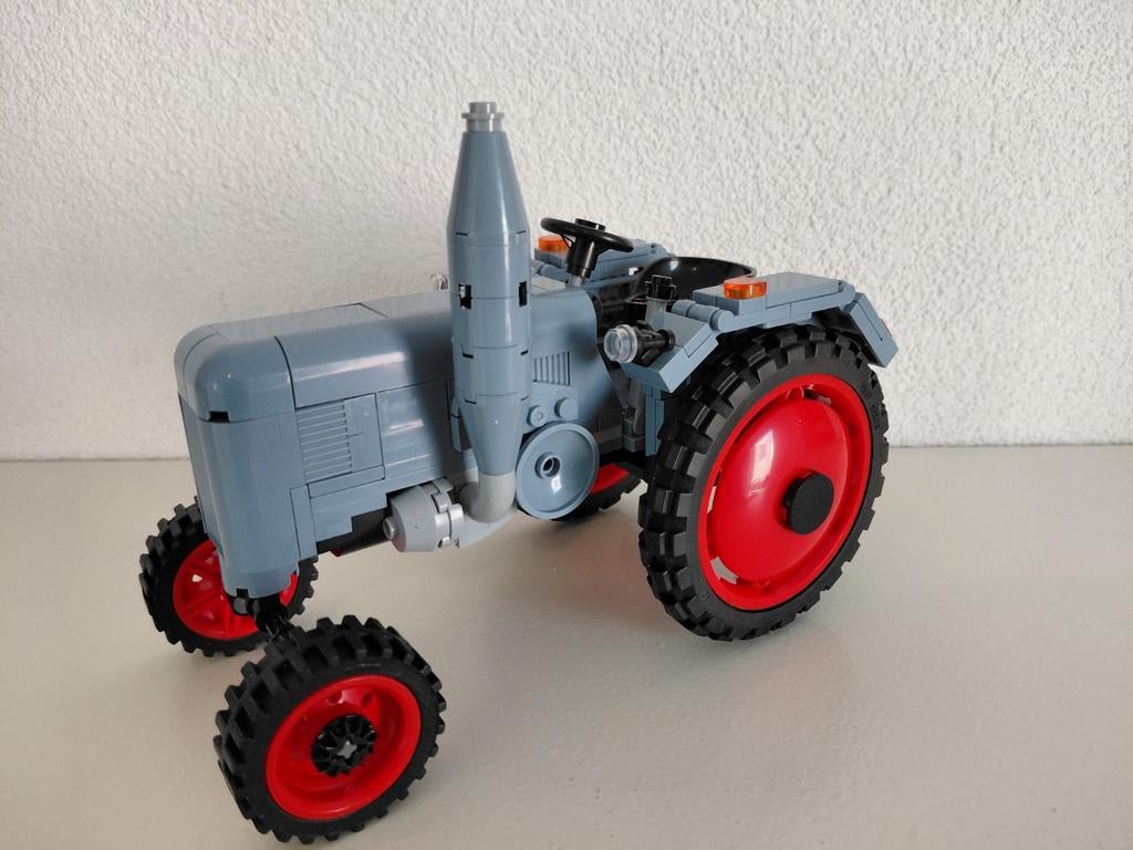 Lanz Bulldog van Bleubrixx, Overige merken, Ophalen of Verzenden, Zo goed als nieuw, Groter dan 1:32