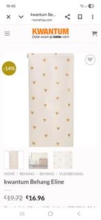 Hartjes behang kwantum, Ophalen of Verzenden, Minder dan 10 m²