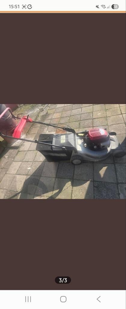Honda GCV160 Benzine Grasmaaier - Opknapper, Ophalen of Verzenden, Gebruikt, Benzine-grasmaaier, Honda