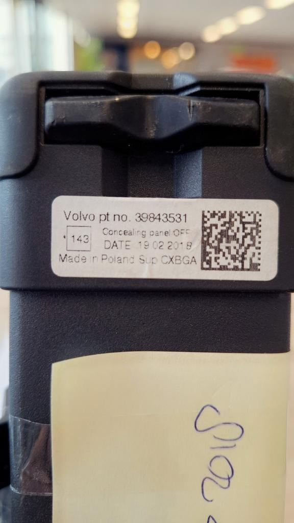 Volvo V60 Bagagerollo Rolhoes 2010-2018 Antraciet, Ophalen