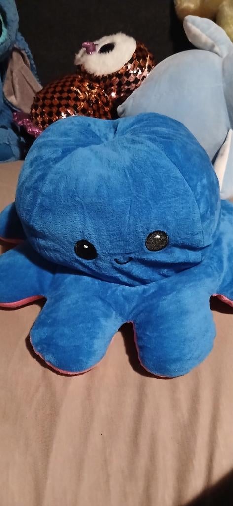 Omkeerbare knuffel, Overige typen, Ophalen of Verzenden, Zo goed als nieuw, Middelgroot (20 tot 80 cm)