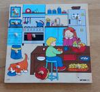 Educo houten puzzel keuken knoppenpuzzel, Ophalen of Verzenden