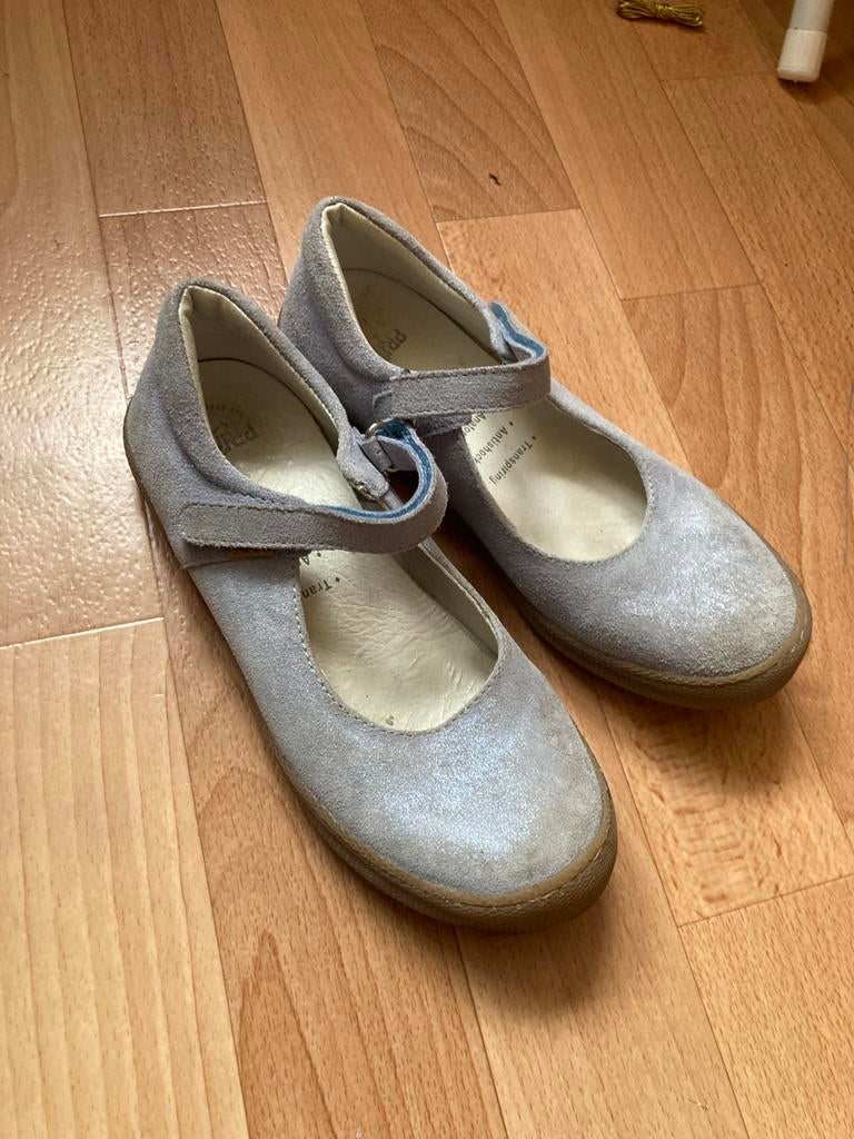 Sandalen/ nette schoenen, merk primigi, blauw, maat 34, leer, Meisje, Schoenen, Ophalen of Verzenden, Zo goed als nieuw