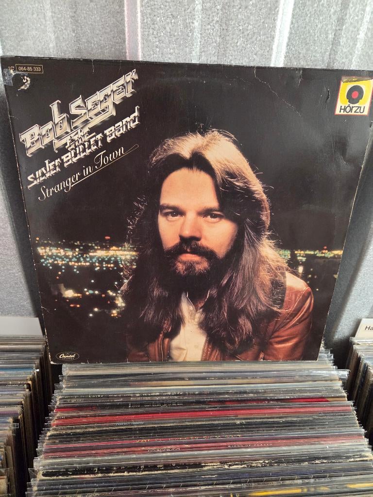 Vinyl lp BOB SEGER: STRANGER IN TOWN, Gebruikt, 1970 - 1979, Rock-'n-Roll, 12 inch