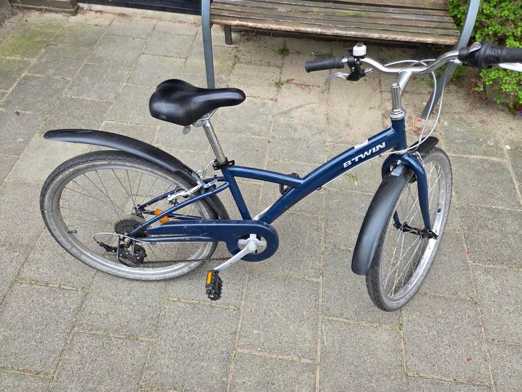 24 inch B'Twin fiets met 6 versnellingen, Ophalen, Gebruikt, Btwin Decathlon