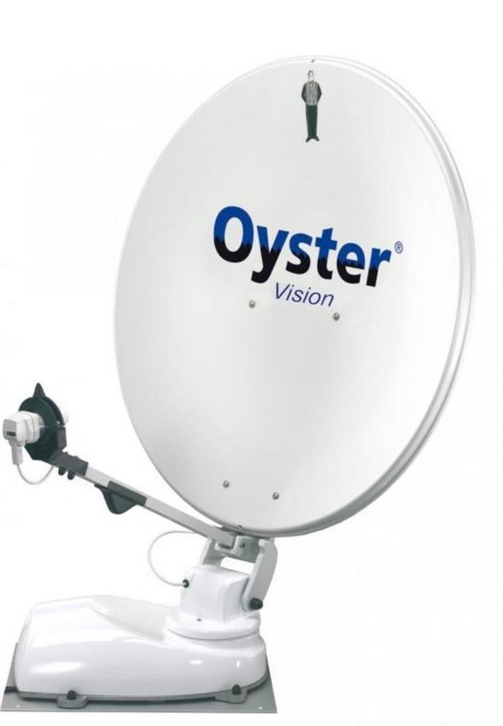 Automatische Satelietschotel Oyster 80cm voor camper/caravan, Ophalen, Zo goed als nieuw
