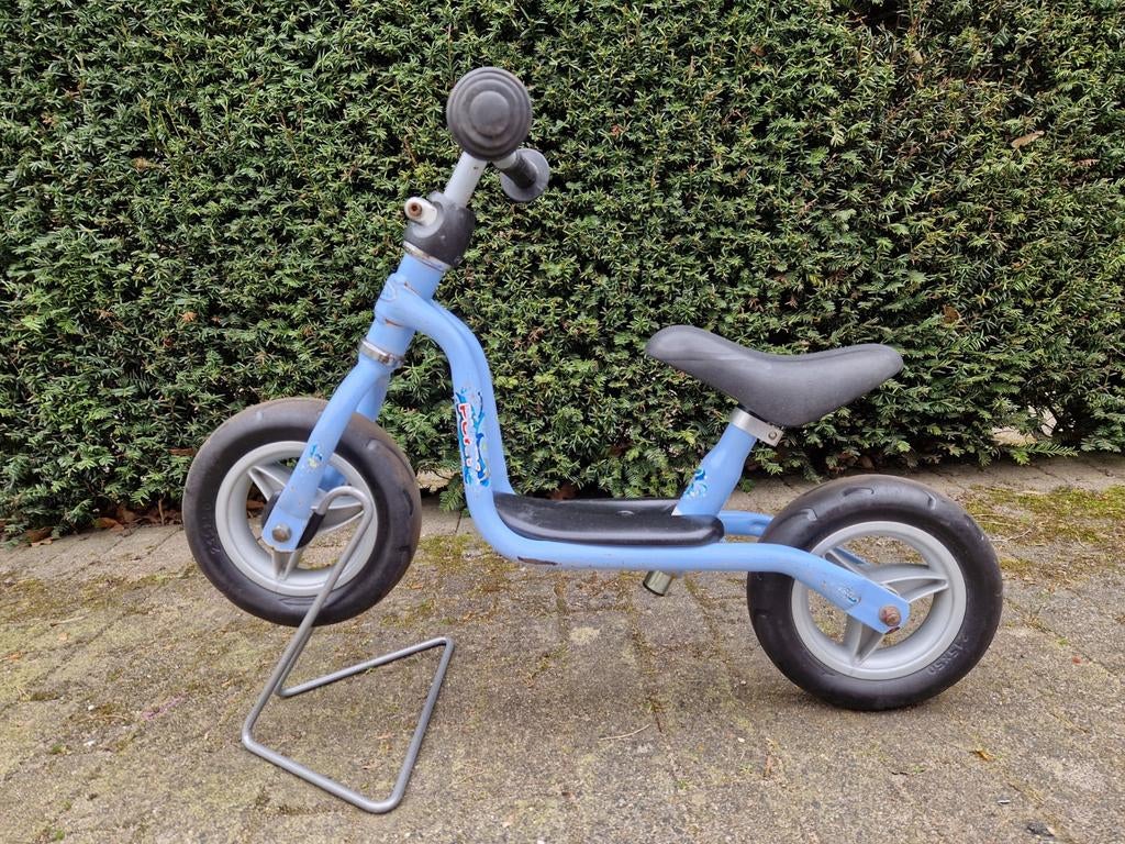 Nog zeer mooie Puky LR M loopfiets met soft foambanden blauw, Ophalen, Zo goed als nieuw, Loopfiets