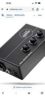 Te koop gevraagd Noble Bass Pre amp, Ophalen of Verzenden, Zo goed als nieuw