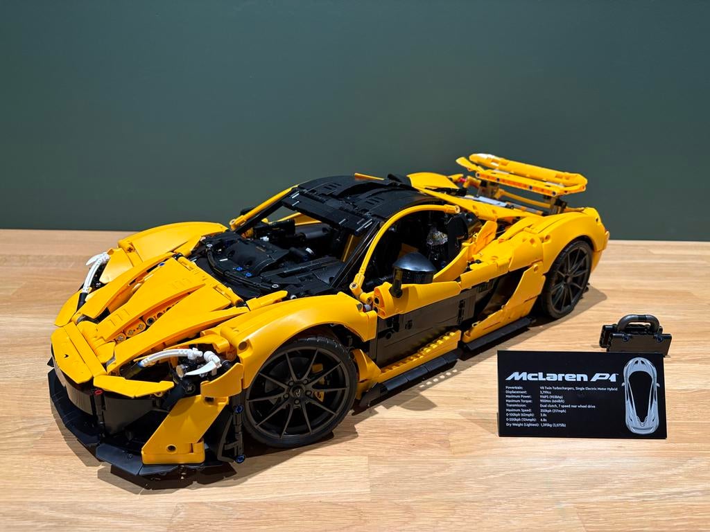 LEGO Technic 42172 McLaren P1 Hypercar - Zo goed als nieuw, Kinderen en Baby's, Speelgoed | Duplo en Lego, Ophalen of Verzenden