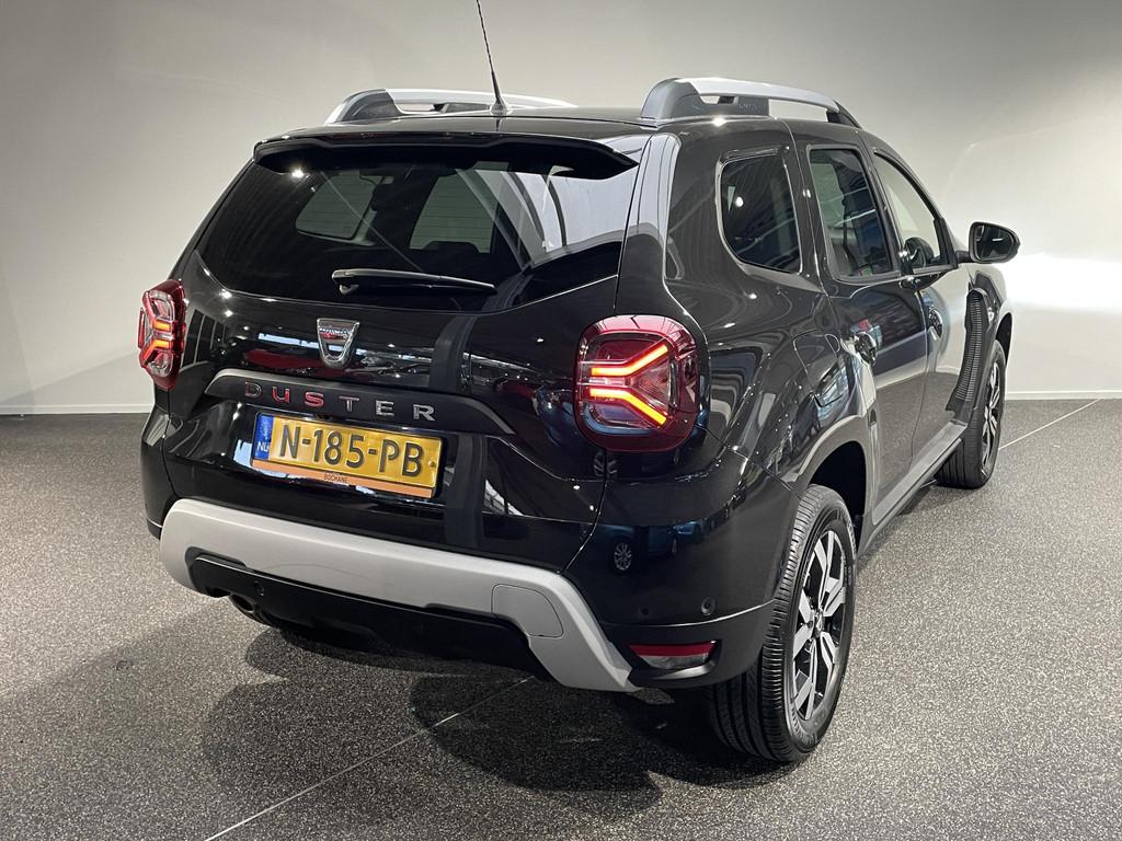 Dacia Duster 1.0 TCe Bi-Fuel Prestige | Achteruitrijcamera |, Auto's, Voorwielaandrijving, Gebruikt, Zwart, Origineel Nederlands