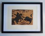 Picasso The Goading of the Bull Linocut Genummerd, Ophalen of Verzenden