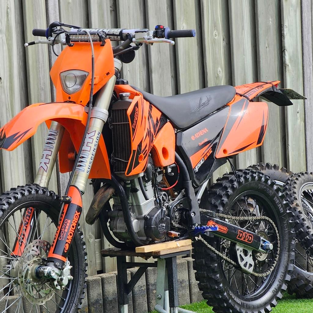 KTM 450 exc, Ophalen, Gebruikt