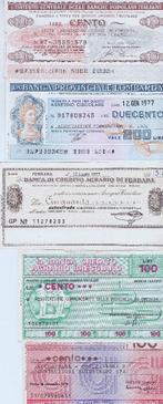 ITALIE NOODGELD DIVERSE BANCA`S, Postzegels en Munten, Bankbiljetten | Nederland, Ophalen of Verzenden, Euro's