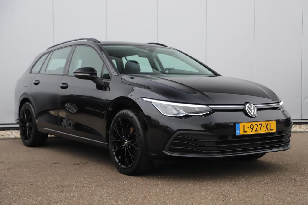 Volkswagen Golf Variant 1.0 TSI Golf 110PK 18 inch LMV Virtu, Stof, Euro 6, Met garantie (alle), Zwart