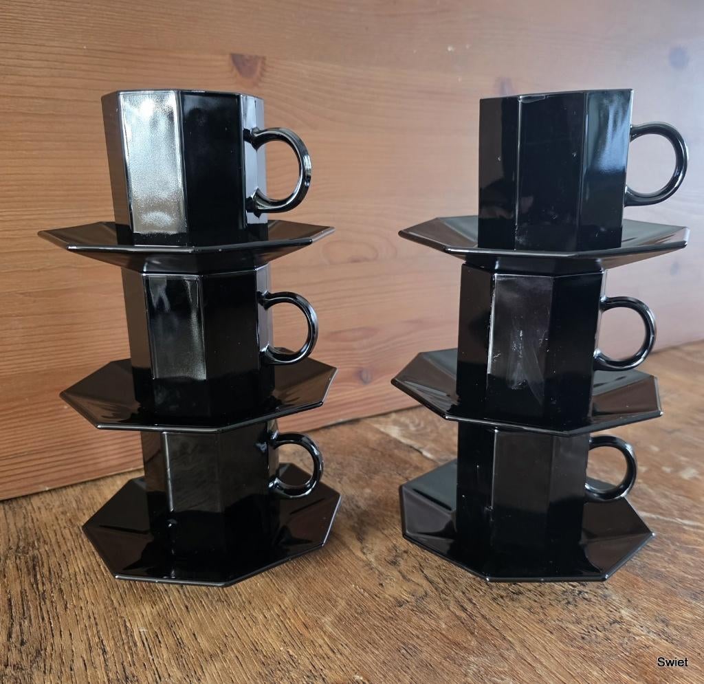 Acopal servies, kop en schotel 6 stuks / er is meer zie ads, Ophalen of Verzenden