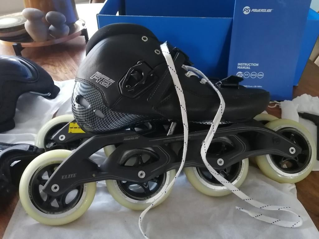 Powerslide Phuzion 4 inline skates - Maat 43, Sport en Fitness, Skeelers, Heren, Ophalen of Verzenden, Zo goed als nieuw, Inline skates 4 wielen