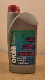 Motorolie Okar semi-synthetic 10W40 1 liter verzegelde fles, Ophalen of Verzenden