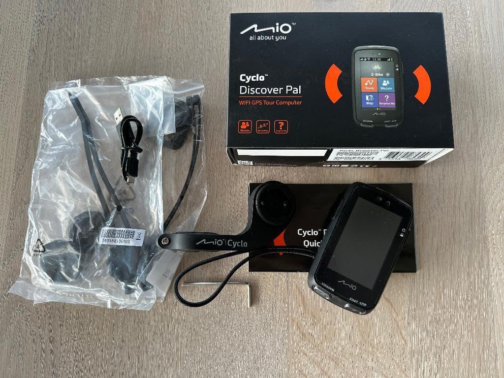 Mio Cyclo Discover Pal, Fietsen en Brommers, Fietsaccessoires | Fietscomputers, Zo goed als nieuw, Draadloos, GPS, Ophalen of Verzenden
