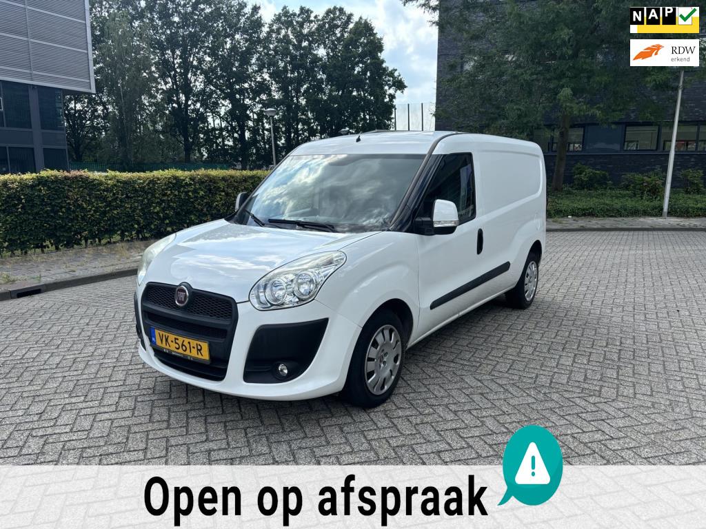 Fiat Doblò Cargo 1.4 T-Jet Natural Power SX Maxi CNG zeer z, Auto's, Bestelauto's, Voorwielaandrijving, Stof, Gebruikt, 4 cilinders