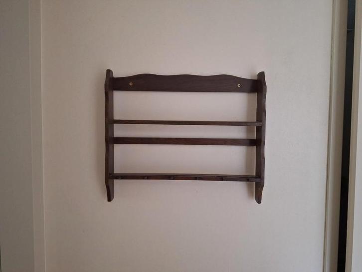 Eikenhouten rekje, Huis en Inrichting, Woonaccessoires | Wandplanken en Boekenplanken, Zo goed als nieuw, Ophalen of Verzenden
