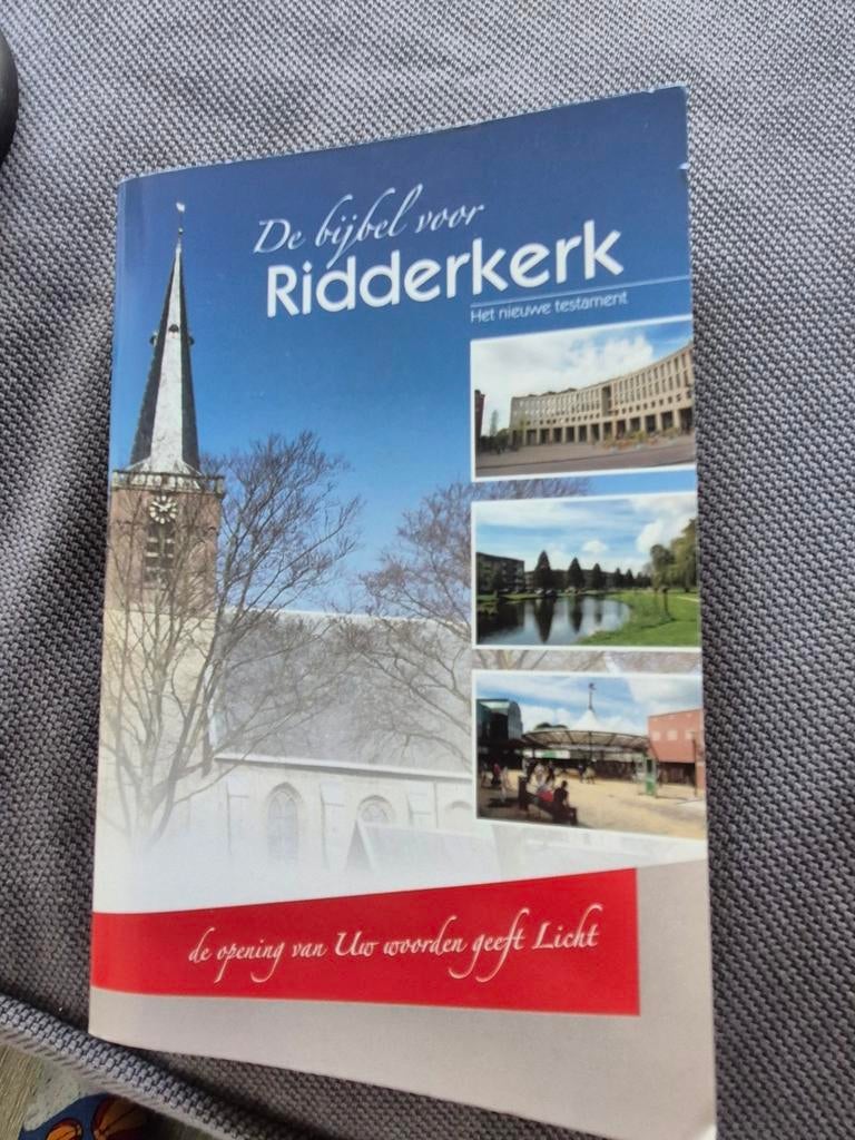 Bijbel voor Ridderkerk - Nieuwe Testament, Boeken, Ophalen of Verzenden, Zo goed als nieuw, Biblica, Christendom | Katholiek