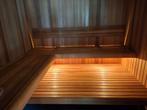 Inbouw sauna, Sport en Fitness, Sauna, Ophalen, Zo goed als nieuw, Fins of Traditioneel, Complete sauna