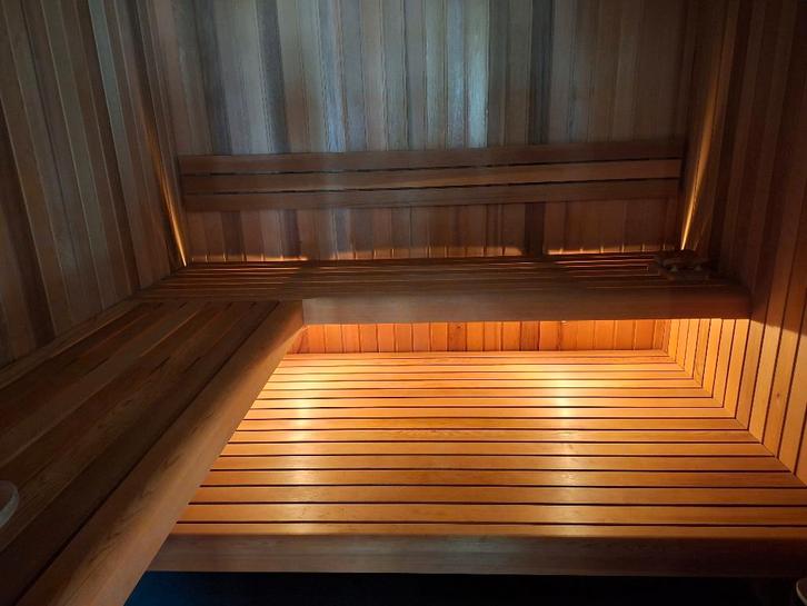 Inbouw sauna, Sport en Fitness, Sauna, Zo goed als nieuw, Complete sauna, Fins of Traditioneel, Ophalen