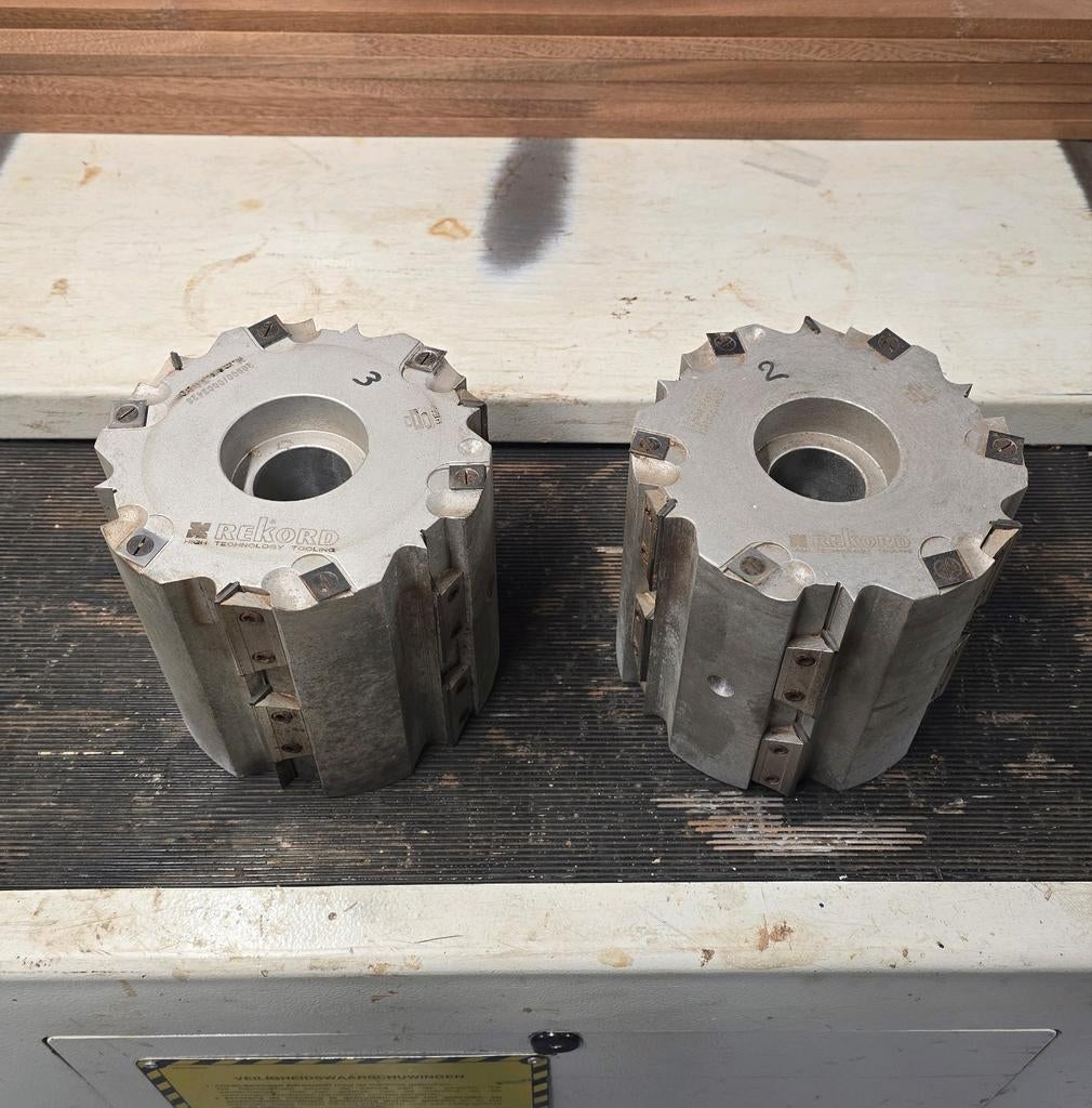 Rekord freeskoppen voor pennenbank, Doe-het-zelf en Verbouw, Gereedschap | Machine-onderdelen en Toebehoren, Ophalen of Verzenden