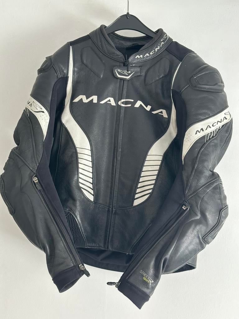 Leder motorpak - tweedelig - Macna, Ophalen, Tweedehands, Heren, Combipak