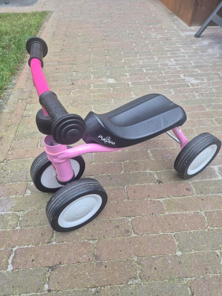 Puky Pukylino Loopfiets Roze - Vanaf 1 Jaar, Kinderen en Baby's, Speelgoed | Buiten | Voertuigen en Loopfietsen, Ophalen, Zo goed als nieuw
