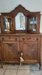 Antieke Queen Ann vitrinekast, Ophalen, Gebruikt, 25 tot 50 cm, 50 tot 100 cm