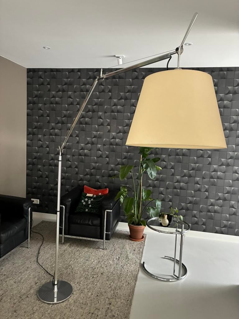 Artemide Tolomeo Mega model, Huis en Inrichting, Lampen | Vloerlampen, Ophalen, Gebruikt, Metaal, 150 tot 200 cm