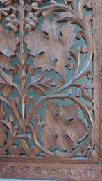 Te koop decoratie teak wandpaneel, Ophalen of Verzenden