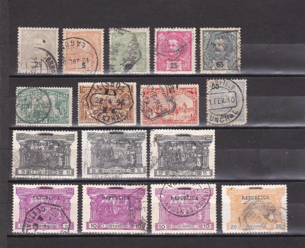 239. Portugal 1898, Ophalen of Verzenden, Portugal, Gestempeld