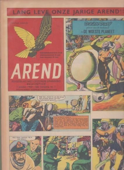 AREND - Biggles, Eén stripboek, Verzenden, Gelezen