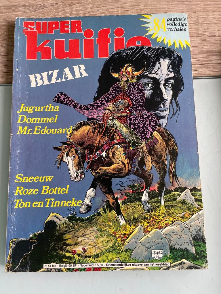 Super Kuifje Bizar - Jugurtha, Dommel, Mr. Edouard, Boeken, Stripboeken, Eén stripboek, Ophalen, Gelezen