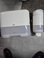 Tork handdoek- en zeepdispenser - gebruikt, nog goed, Ophalen of Verzenden, Overige typen