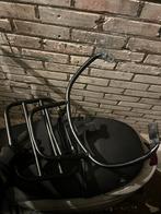 Achterdrager Opklapbaar Origineel Prima/Sprint - Zwart Mat, Ophalen of Verzenden, Gebruikt, Overige typen, Piaggio