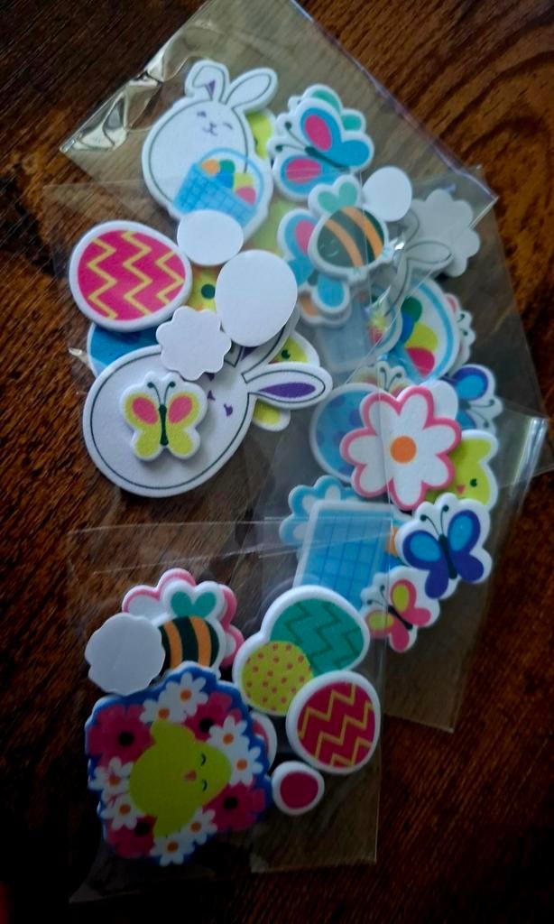 Paas stickertjes, Verzenden, Nieuw, Meerdere stickers